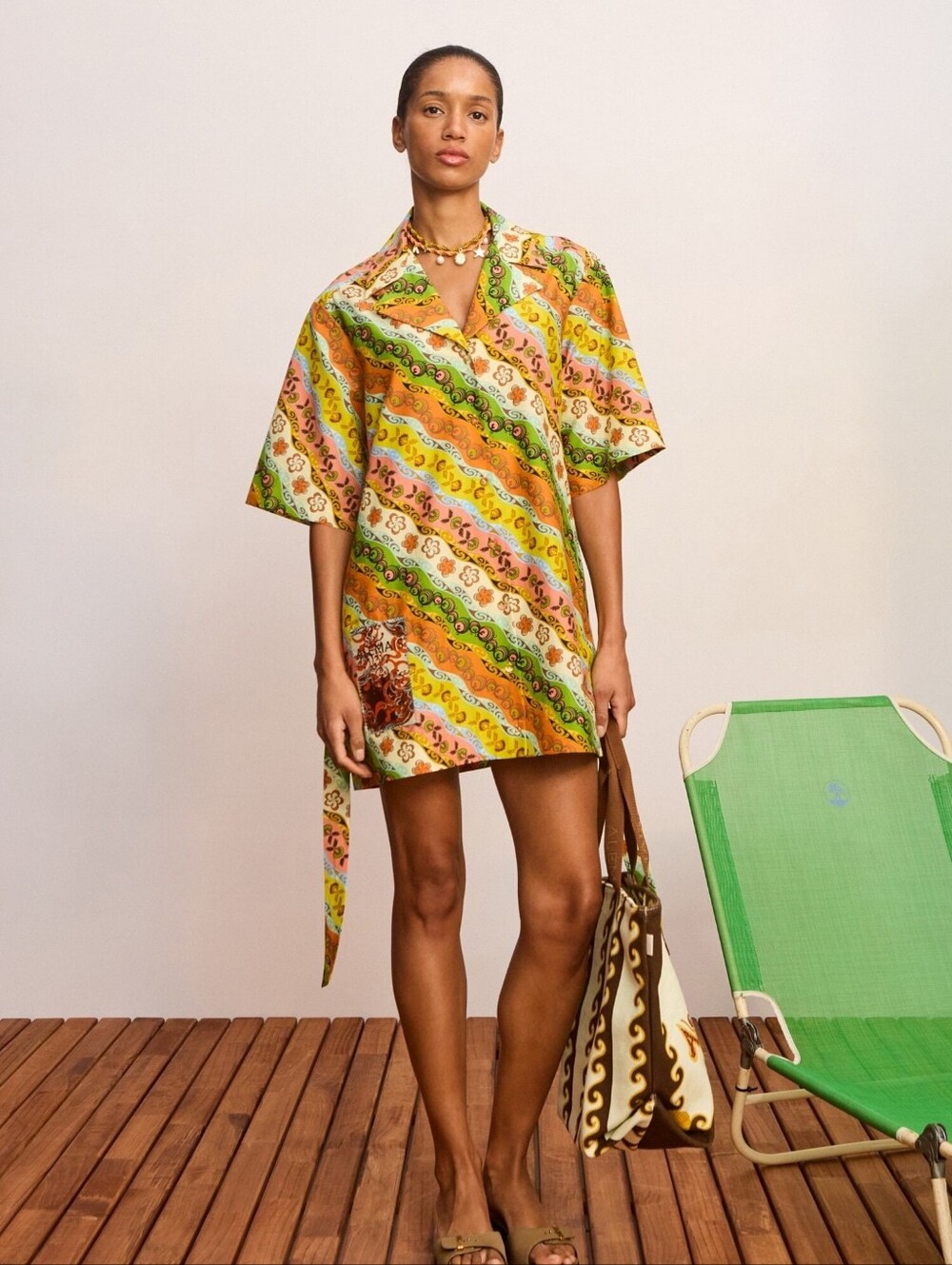 Alemais janine mini dress